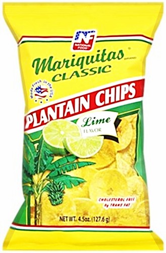 Plantain Chips with Lime  4.5 oz